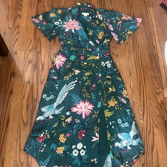 Anthropologie Maeve Button front Shirt Dress Size 2P - Picture 5 of 12